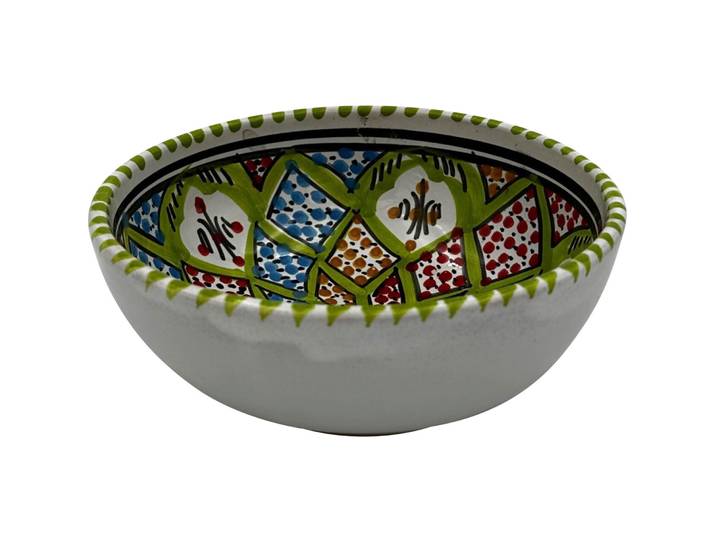Schüssel Tunis grün Keramik D 16 cm 1 Stk