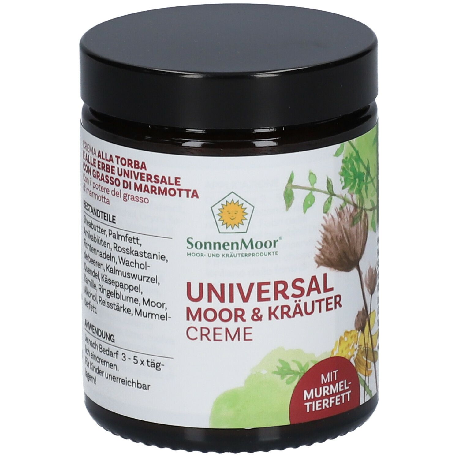 Sonnenmoor Uni.moor+Kr.+Murm 140 g Hautcreme