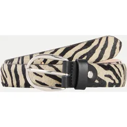 Gürtel Zebra 02-BLACK 105