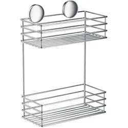 Beslagsboden Duschregal Basket Edelstahl Silber