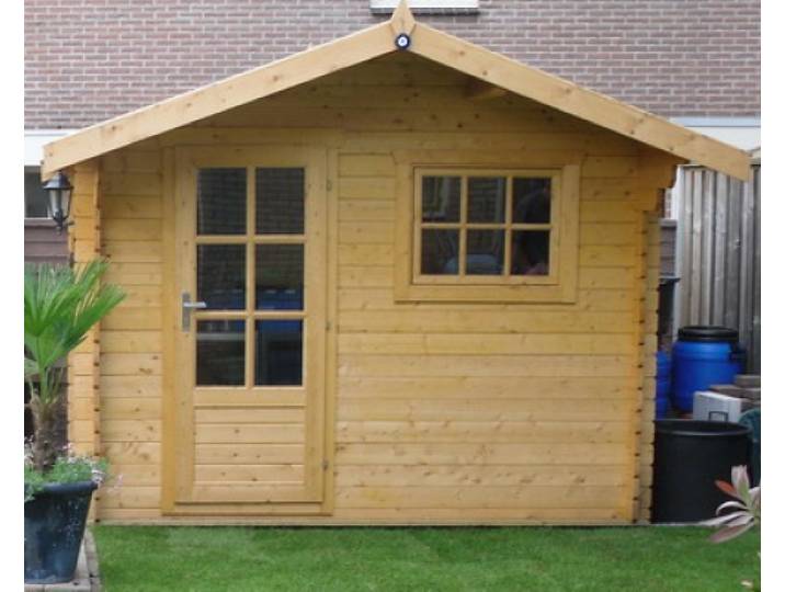 Houten tuinhuisje blokhut Sutton 300x200cm