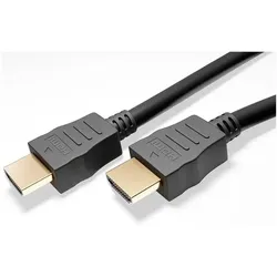 goobay HDMI-Kabel HDMI 2.1 1.0 m schwarz