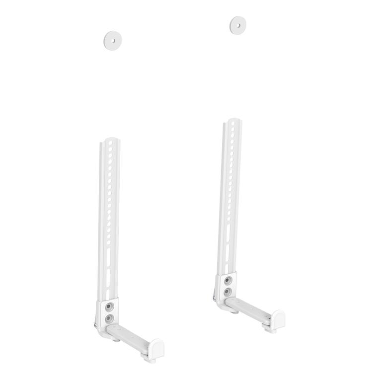 myWall HZ 19 WL Universal-Soundbar-Halterung mit rutschfestem Sockelhalter (Wandmontage, Schwenkbar) (HZ 19 WL)