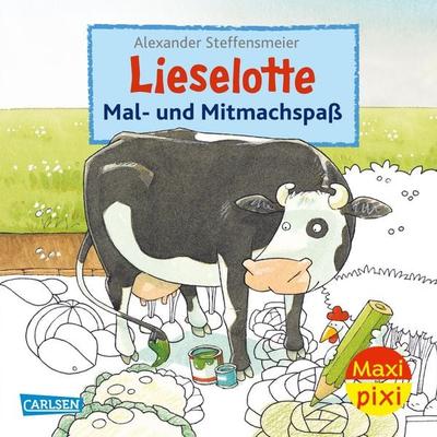 Maxi Pixi 403: Lieselotte: Mal- und Mitmachspaß, Taschenbuch von Alexander Steffensmeier, Carlsen, 978-3-551-03316-1