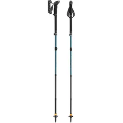 Leki Makalu FX Carbon AS Wanderstöcke ( 1 Paar ) - 130 - greenblue/light-greenblue/dark-black