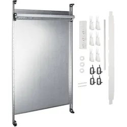 Hager, Systemstromversorgung, Komplettfeld Multimedia UF22NWuniversZ 900mm 2feld o.Patchmodule