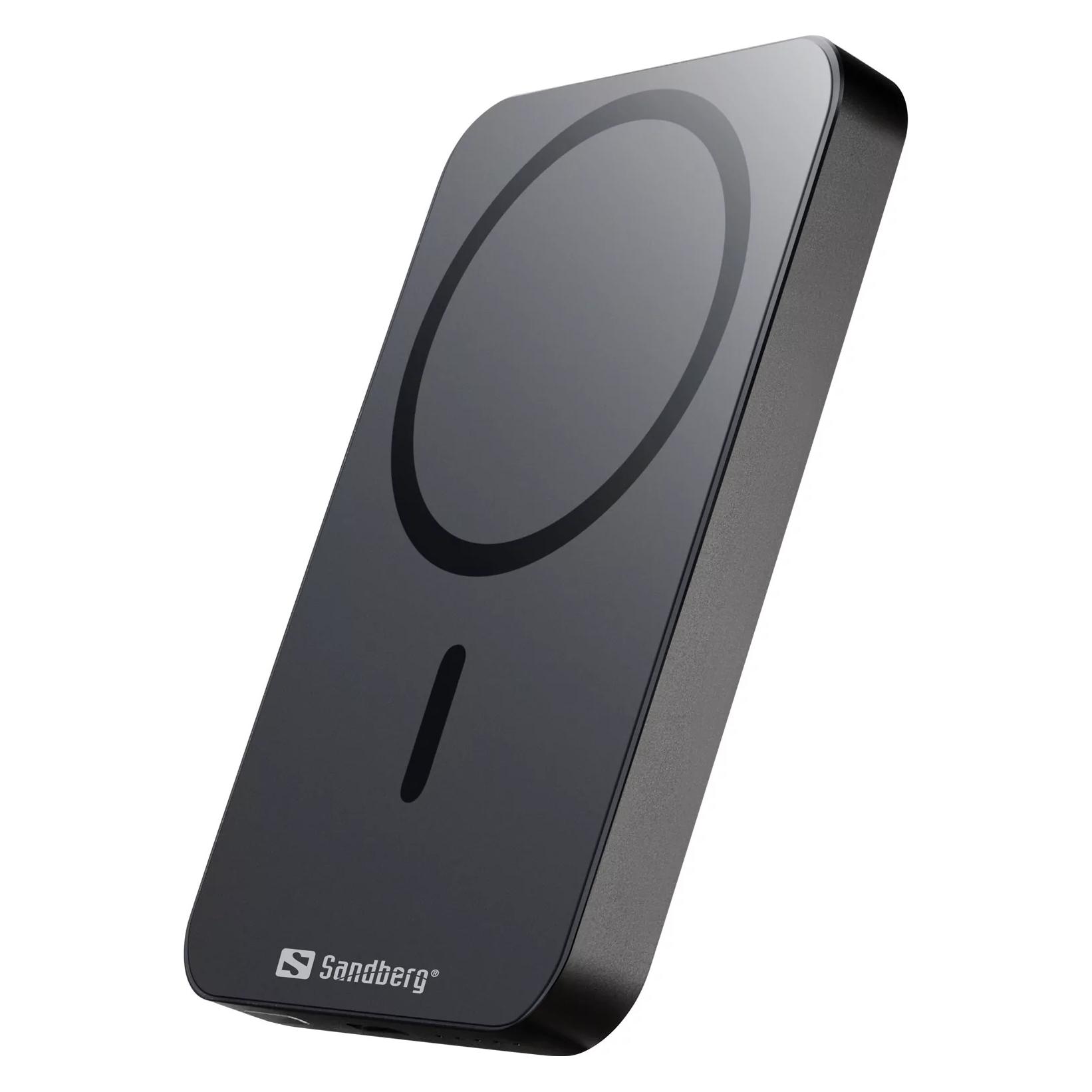 Sandberg Mag Wireless Powerbank 5000ALU (5000 mAh, 20 W, 19.25 Wh) (420-96)