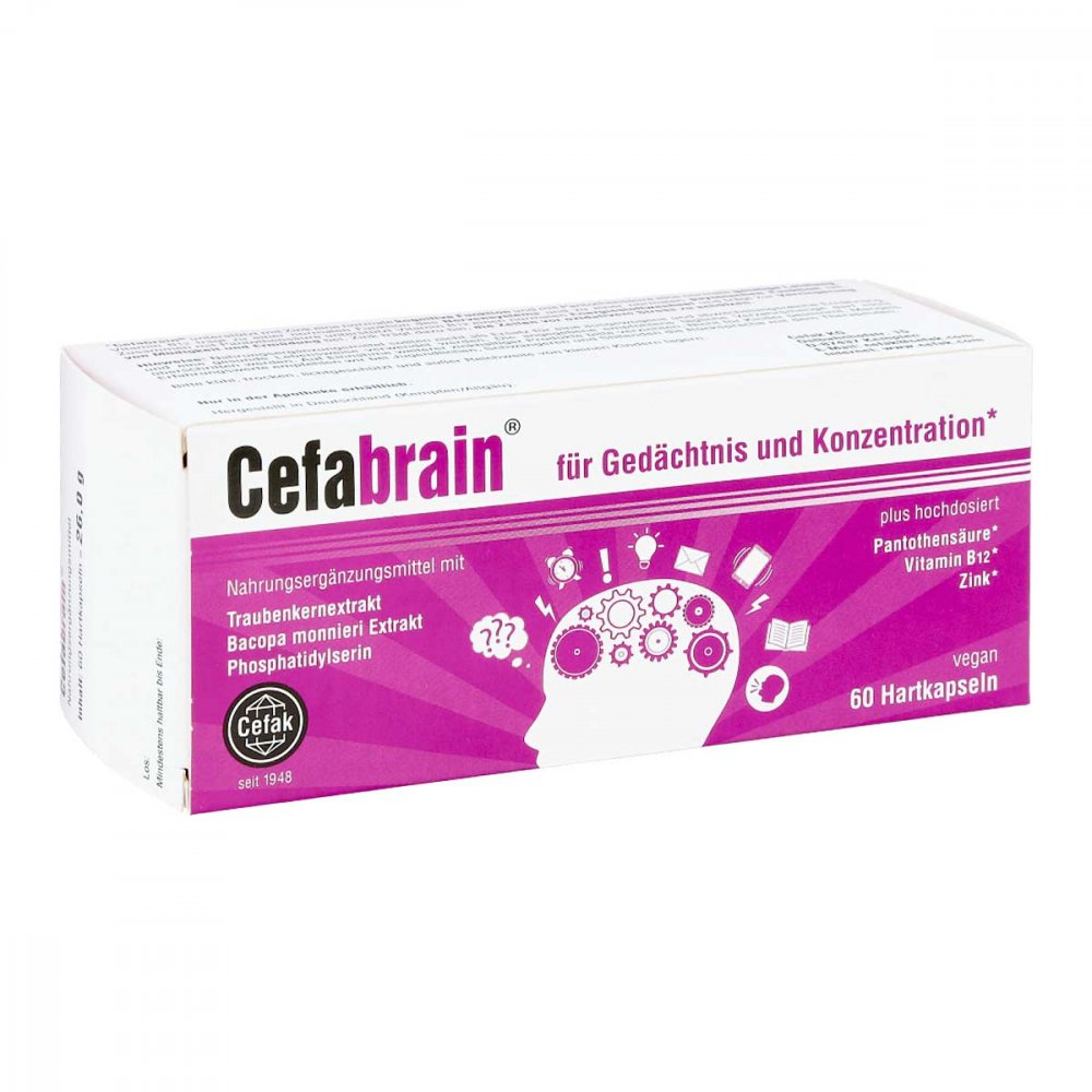 Cefak KG Cefabrain Hartkapseln 16938412