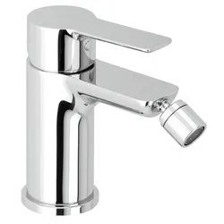 Herzbach LIVING mare Bidetarmatur mit ablauf chrom, 24.133600.1.01 24.133600.1.01