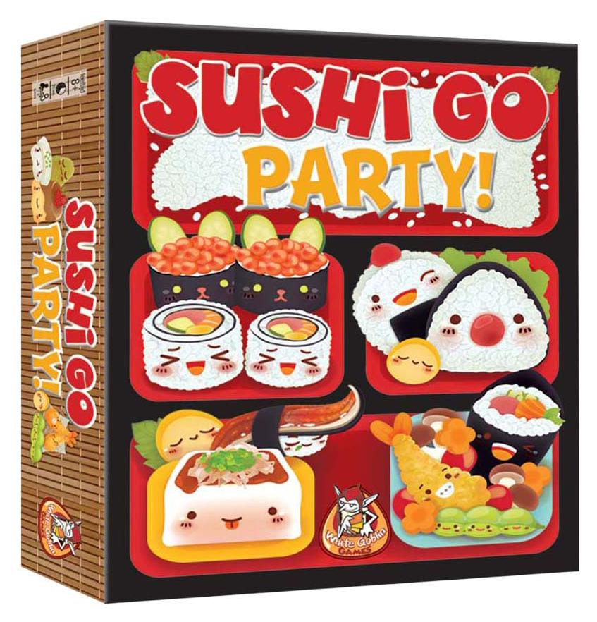 Sushi Go Party Kaartspel Nederlandstalige versie van White Goblin Games