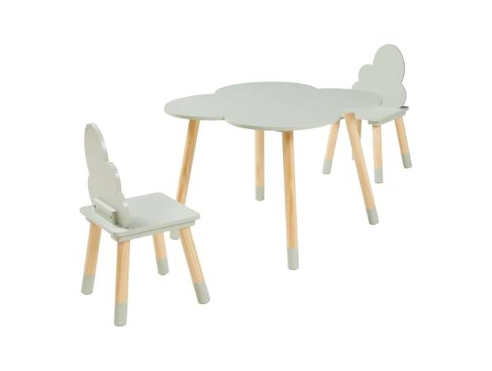 Kindersitzgruppe Tisch und 2 Stühle Mint 03_0009448