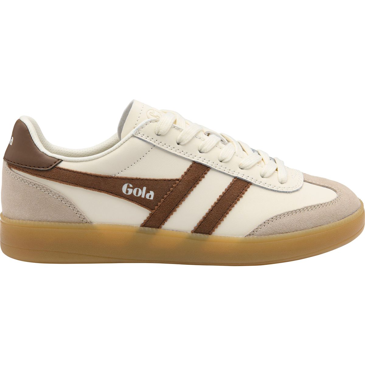Gola Viper Leather Sneaker Women off white/bone/otter/gum (HC) 36 CLB744-HC-36-offwhiteboneottergum