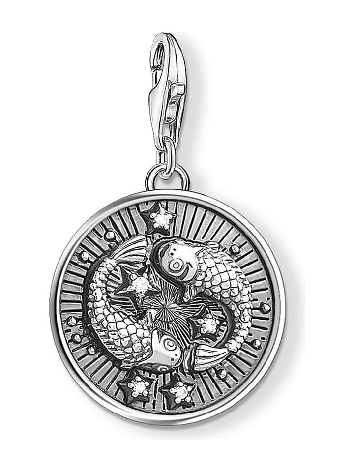 Thomas Sabo Silber-Anhänger "Pisces" mit Edelsteinen - onesize