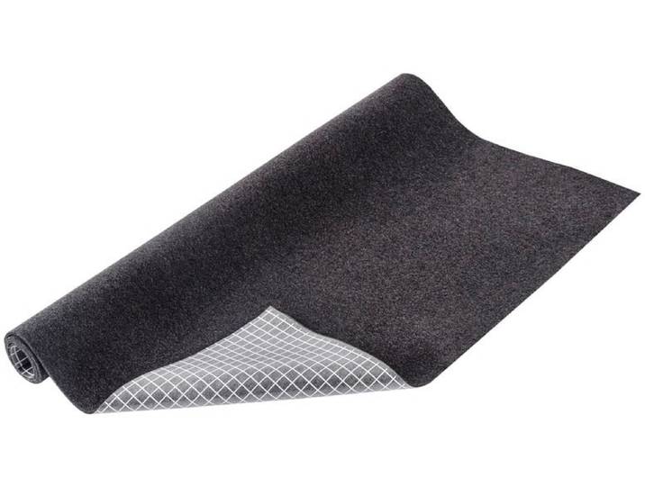Schubladenmatte WENKO Filz , schwarz (anthrazit, transparent), Polyester, Schubladeneinsätze, Schubladenmatte, geräuschhemmende Anti-Rutsch Schutzmatte, zuschneidbar