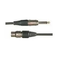 2x PD Connex XLR — 6.3mm Klinke (1.50 m, 6.3mm Klinkenkabel, XLR Kabel), Audiokabel