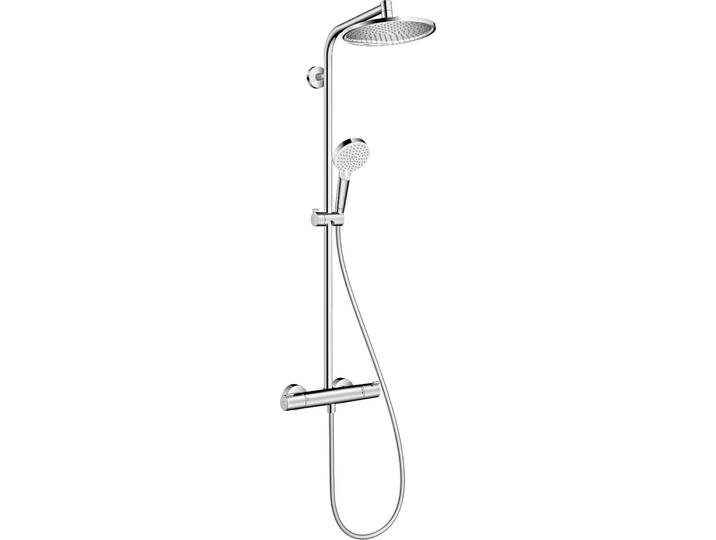 Colonne de douche hansgrohe Crometta S 240\, modèle 1jet\, avec thermostat\, finition chrome