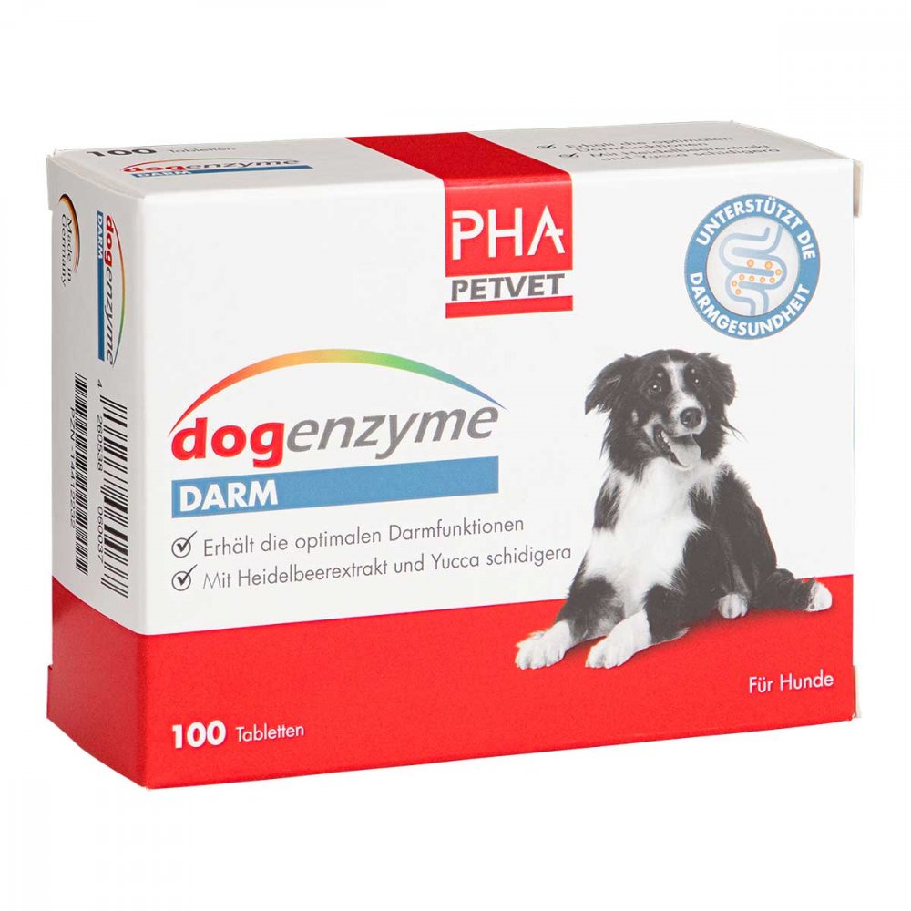 PetVet GmbH Dogenzyme Darm magensaftresistent Filmtabletten veterinär 14412232