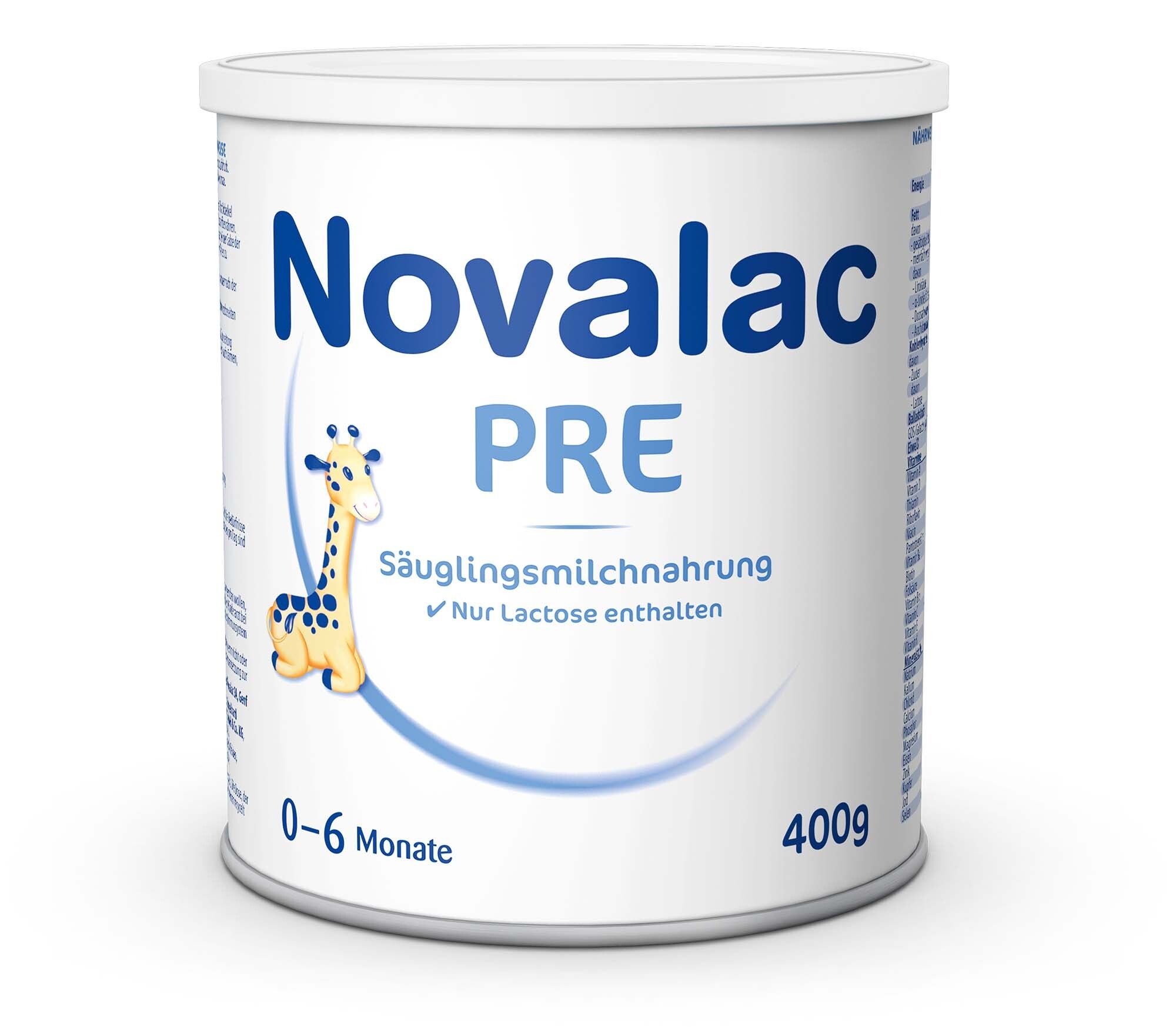 Novalac Pre Säuglings-Milchnahrung 0-6 Monate Plv. 400 g Pulver