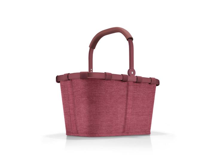 Reisenthel Einkaufskorb, Bordeaux, Textil, 22 l, 48x29x28 cm, Ordnen & Aufbewahren, Korb, Einkaufstaschen & Einkaufskörbe