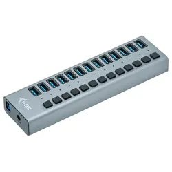 I-TEC USB-A Charging Hub 13 Port mit Netzteil 60W