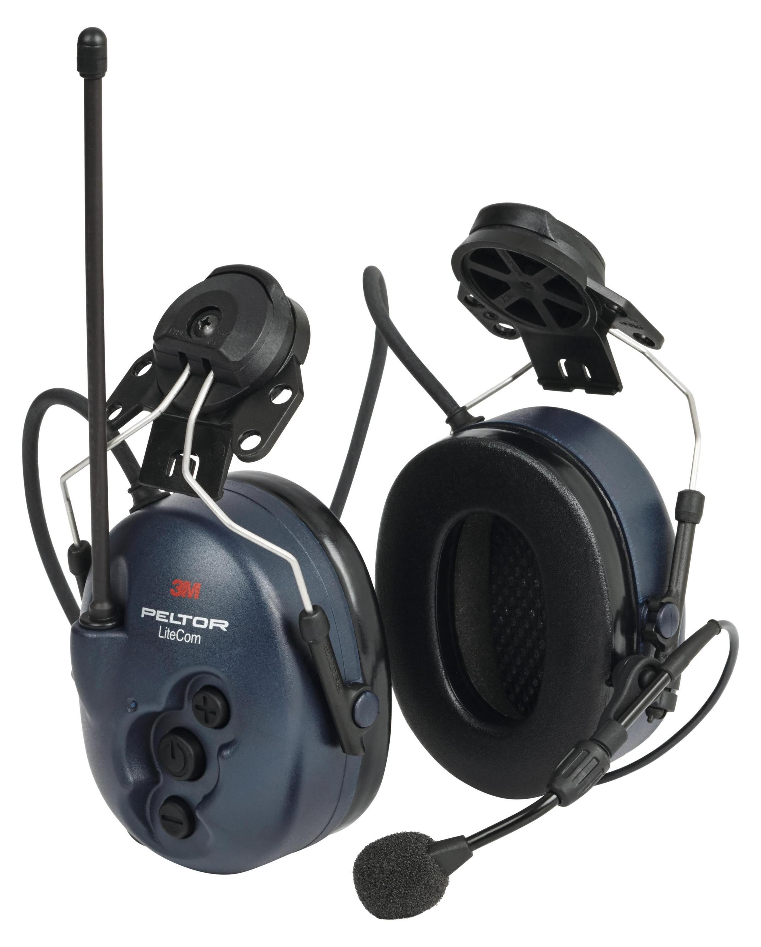 3M PELTOR LiteCom, 0,15 W, Binaural, Nackenband, Schwarz, Blau, Weiß, Kabellos, 1000 m