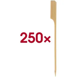 Papstar Einweg-Fingerfood-Spieße 250 Stück braun