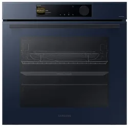 Samsung BESPOKE Dual Cook SteamTM Einbaubackofen 60cm, 76 l, A+*, Pyrolyse, Clean Navy, Serie 6, NV7B6675CDN/U1