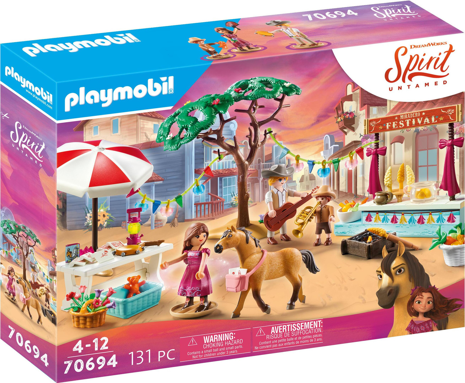 Playmobil Spirit 70694 Miradero Festival