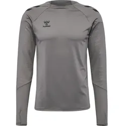 hummel Hmlpro Training Crew Sweat Herren - steel gray - L