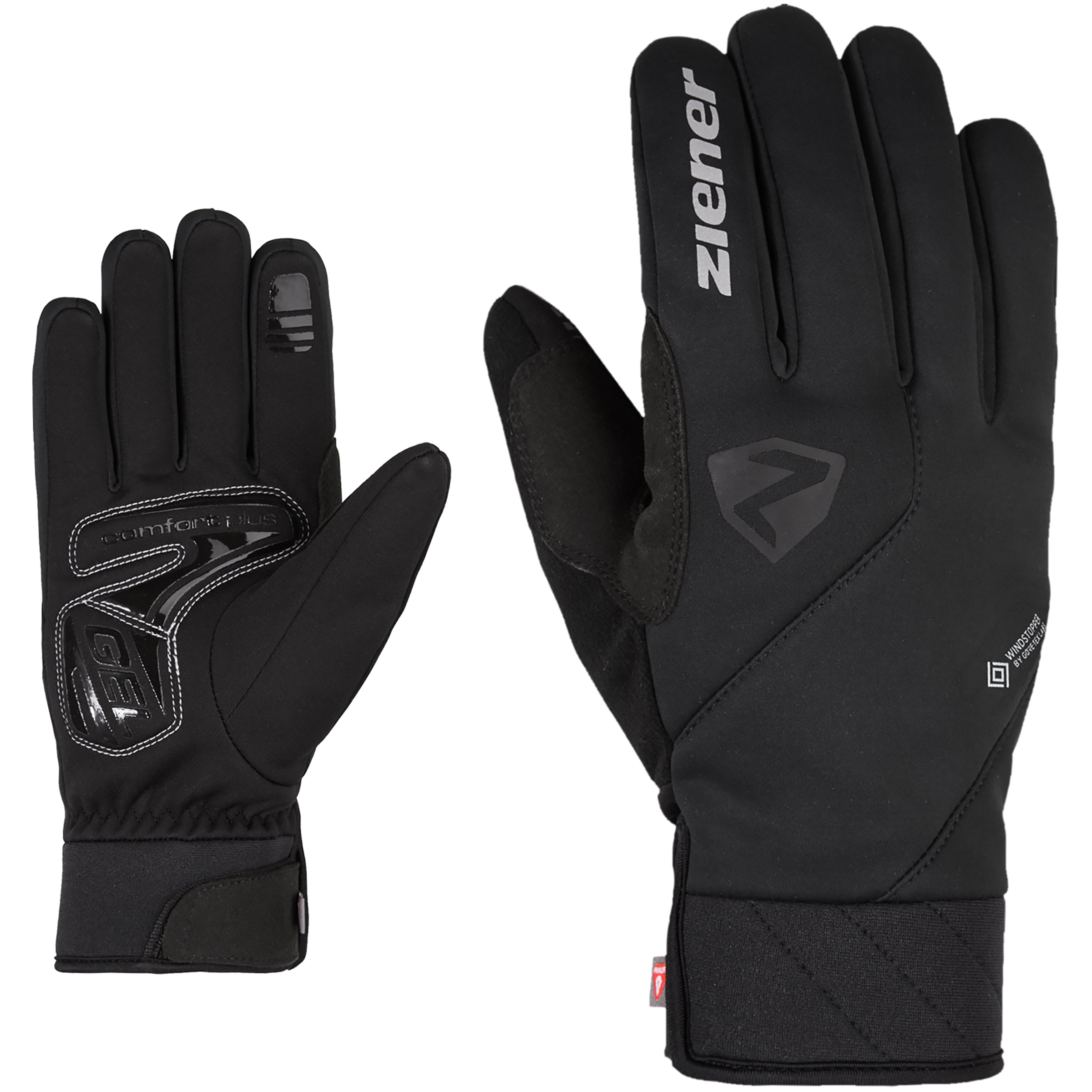 Ziener Donni-Z Ws Pr Bike Fingerhandschuhe schwarz Größe 10 Mountainbike | Gravel Wasserabweisend Wasserabweisend