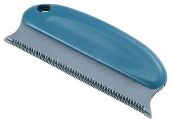 Uplift Essentials Multifunctional Pet Hair & Lint Removal Brush blue