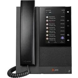 Poly CCX 505 Business-Medientelefon für Microsoft Teams und PoE-fähig