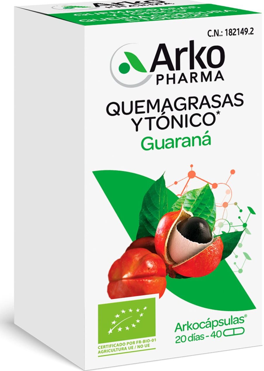 Arkopharma Arkocaps guaraná Bio 40 caps