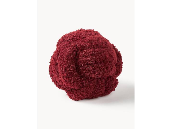 Coussin noué en peluche Dotty