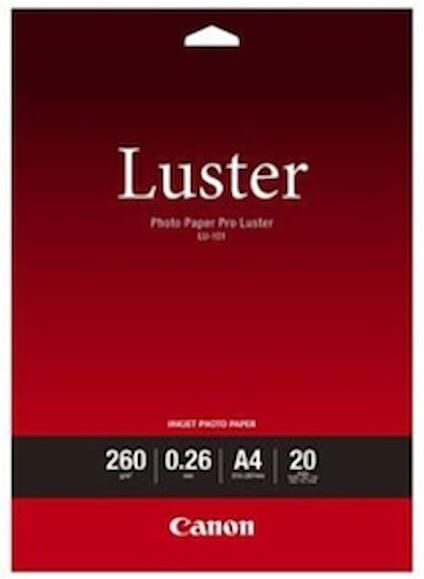A4 Photo Paper Pro Luster 260g (20)