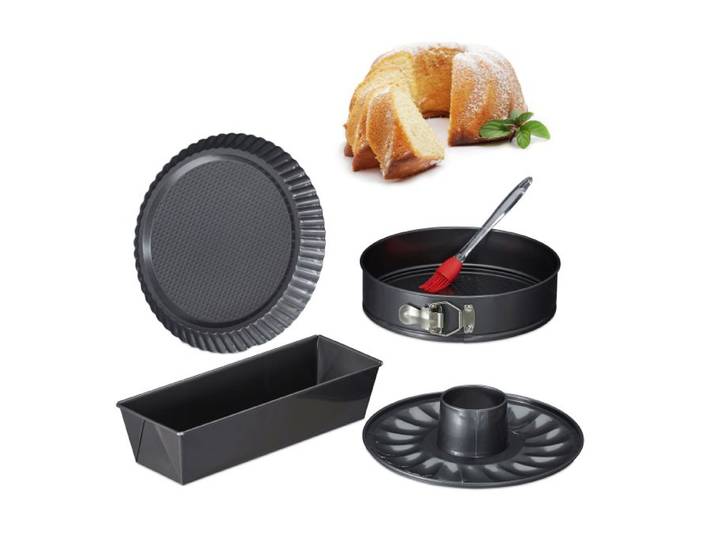Relaxdays Backform Set 5-teilig
