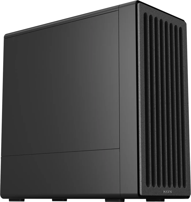 HAVN BF 360 Flow Solid PC-Gehäuse, Midi-Tower, E-ATX - schwarz