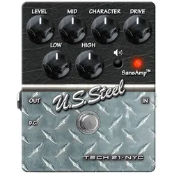 Tech 21 SansAmp Character US Steel Metal - Effektgerät E-Gitarre