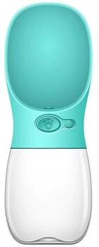 PetsAreLife BottleDoggy Portable Drinking Water Bottle Blue