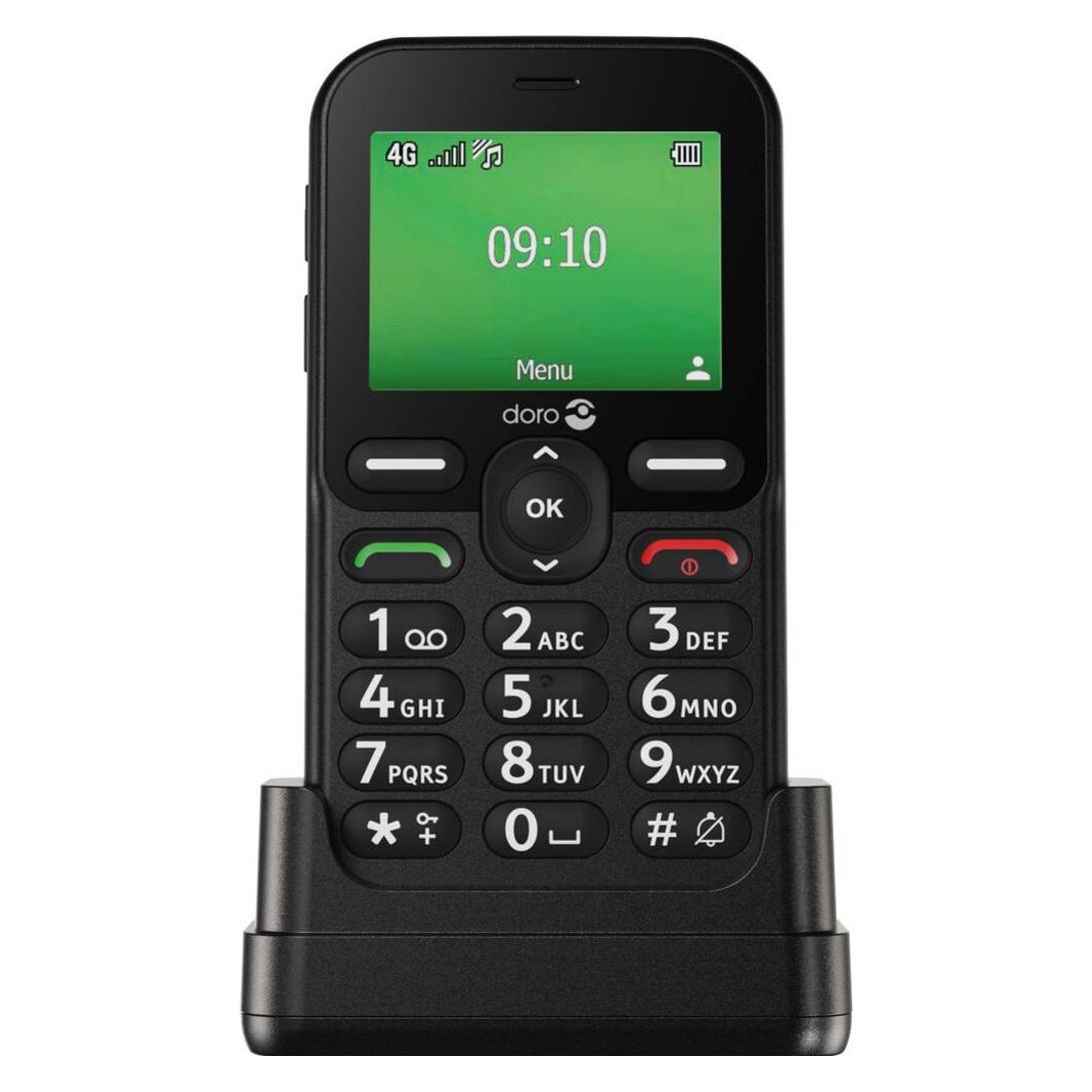 Doro Leva E10 4G Black Value Pack (2.40", 0.30 Mpx) (253-20296)