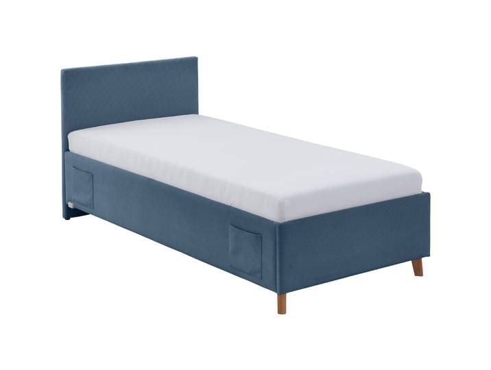 Kinderbett Kobi ocean Stoff, Holz 120 x 200 cm - Kinderbett