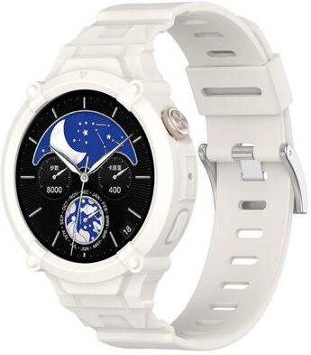 Everyday Crate Vivo Watch 5 Watch 3 Silicone Watch Band With Integrated Watch Case Protective Strap starlight