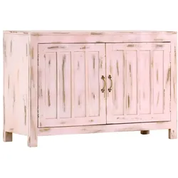 Sideboard Massivholz Mango V11 | vidaXL : Farbe - Hellrosa