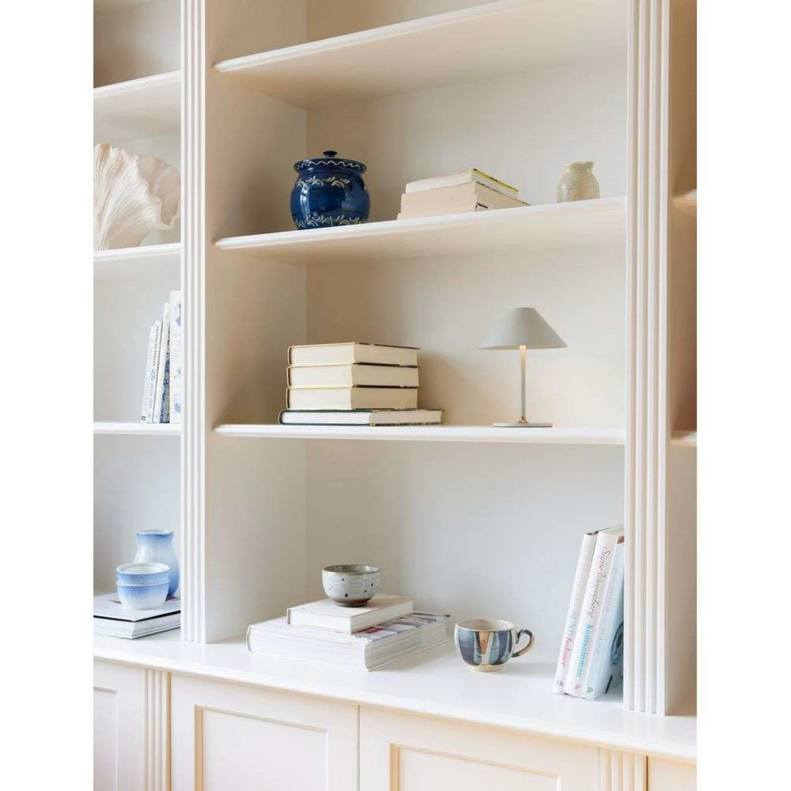 Halo Design Hygge Draagbare Tafellamp Lichtgrijs - Metaal