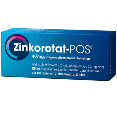 Zinkorotat POS magensaftresistente Tabletten 50 St magensaftresistent