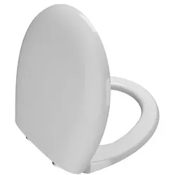 VitrA Memoria black WC-Sitz 106-003R409 weiß, Duroplast, mit Absenkautomatik