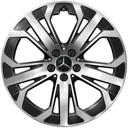 Mercedes-Benz 5-Tripel-Speichen-Rad 19 Zoll Leichtmetallfelge GLC X254 A25440156