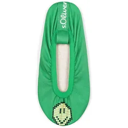 s.Oliver Gymnastik Schläppchen Kinder 7527 - fern green 31-32