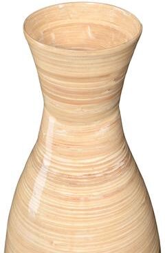 "Villacera Handcraft ed 20"" Tall Bamboo Vase, Classic Floor Vase"