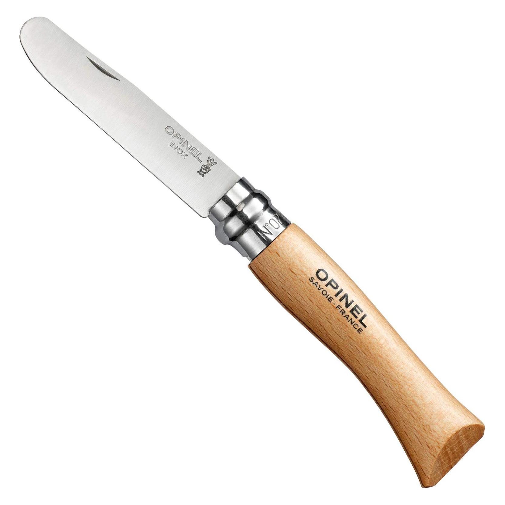 Opinel No 07 Kindermesser, Blister (8 cm) (001221)